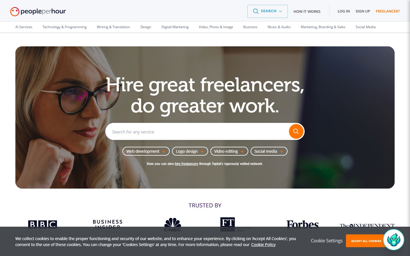 Peopleperhour screenshot