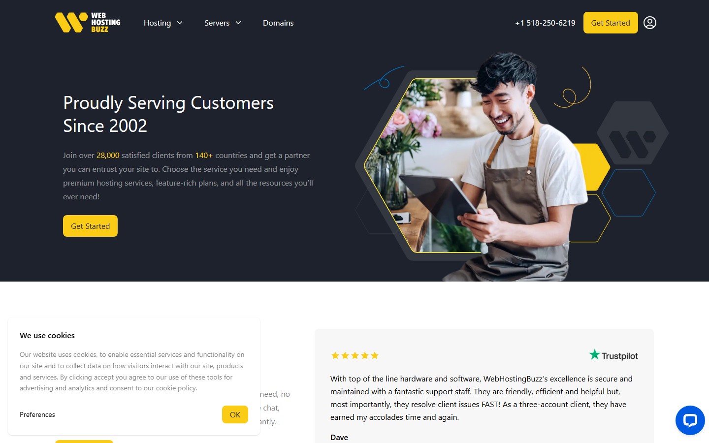 WebHostingBuzz screenshot