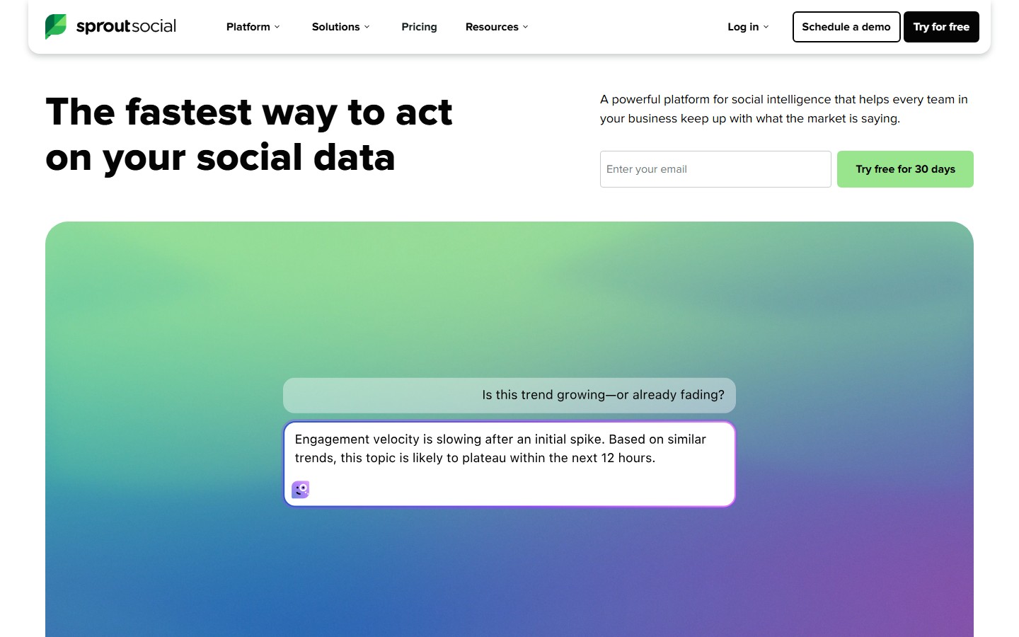 Sprout Social screenshot