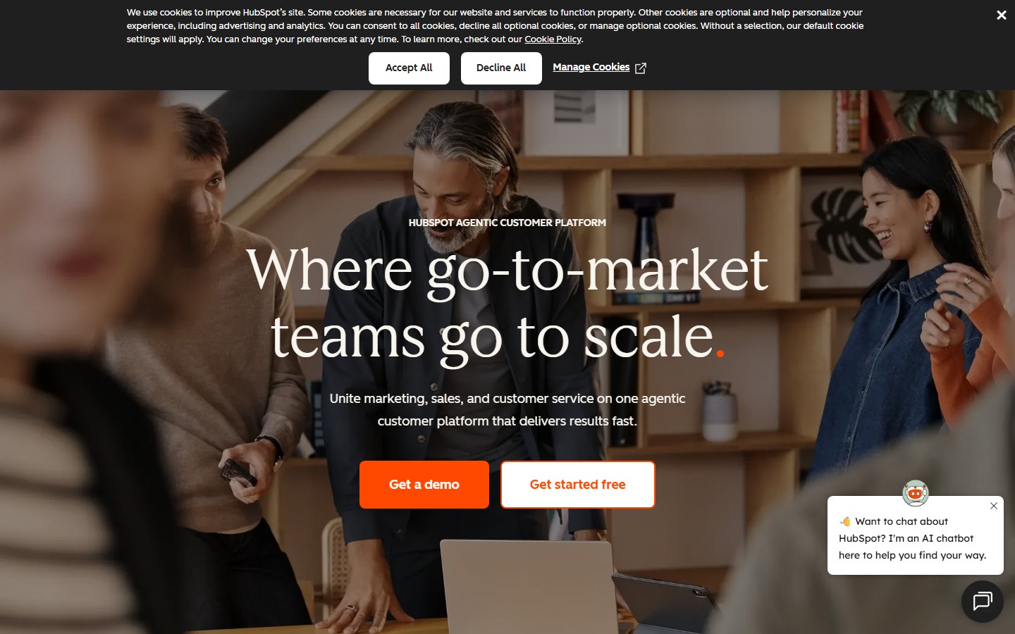 HubSpot screenshot