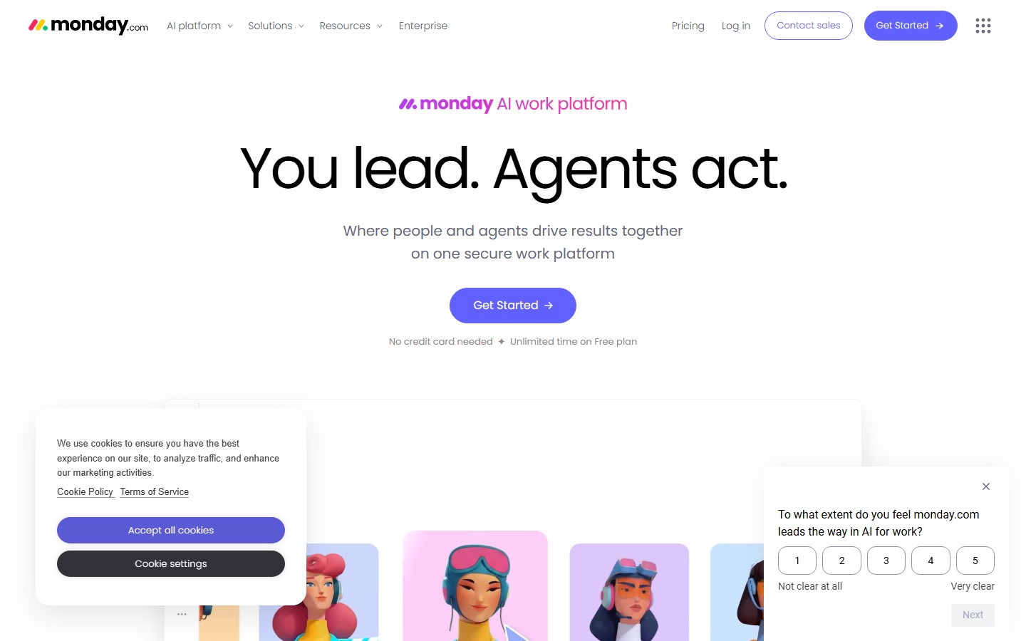 Monday.com screenshot