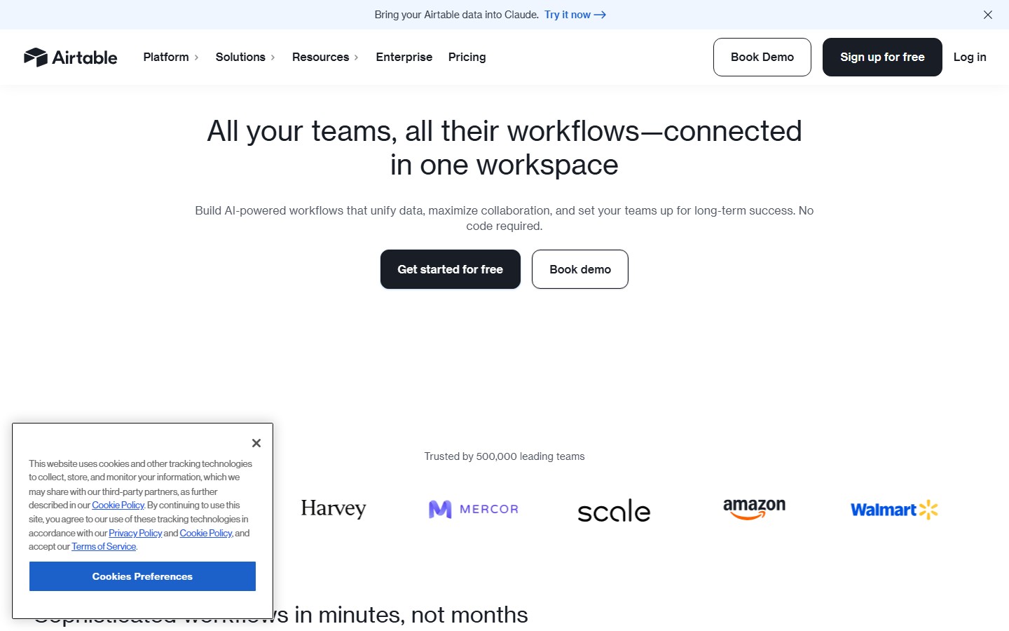 Airtable screenshot
