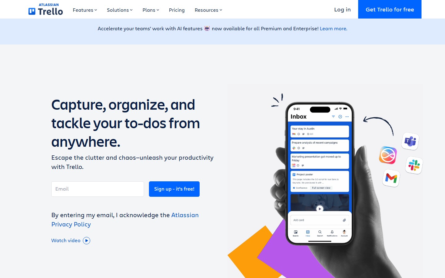 Trello screenshot