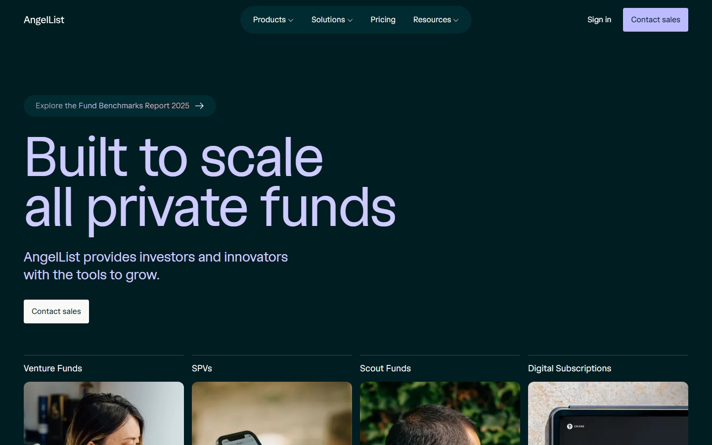AngelList screenshot