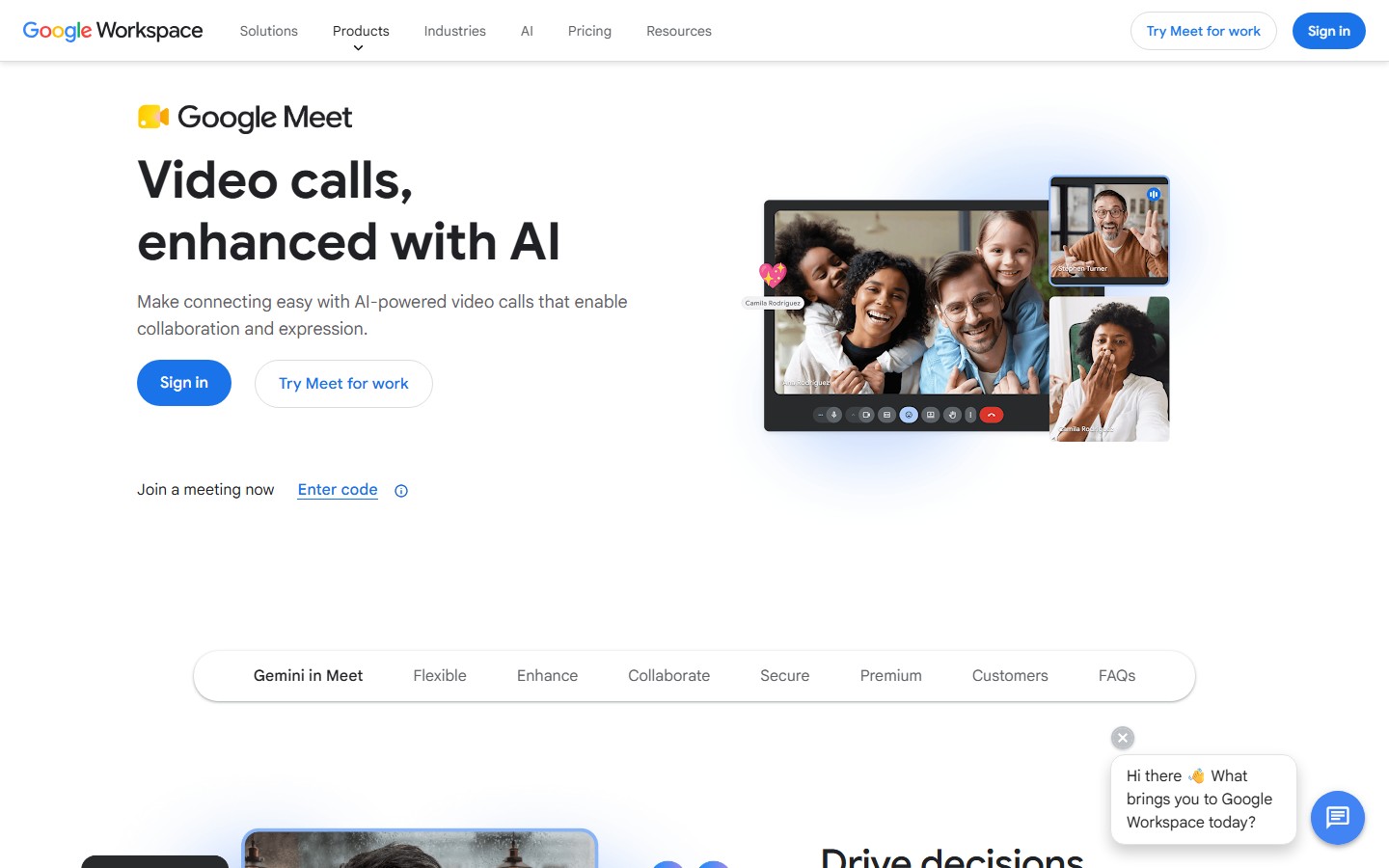 Google Meet screenshot